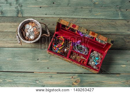 Necklace And Beads
