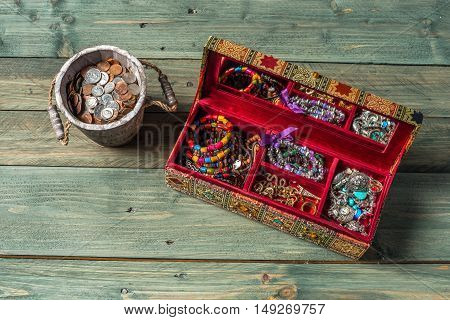 Necklace And Beads