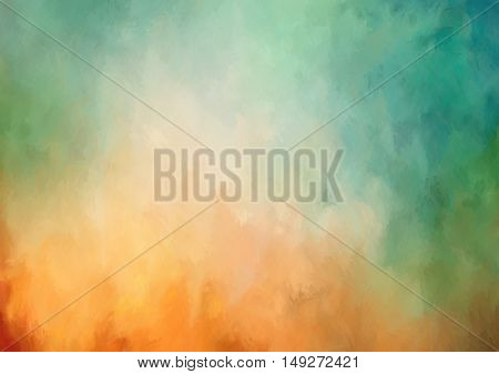 Artistic abstract watercolor background with painting texture