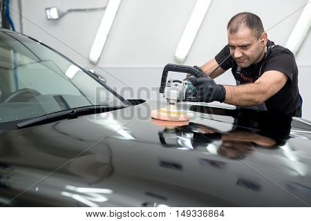 Polished Black Car