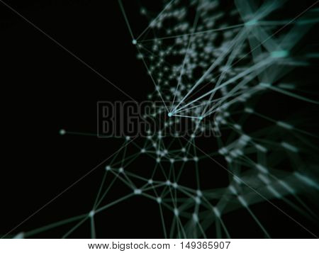 Futuristic virtual technology background, Fiber virtual optic cables, fibre connection, telecomunications concept, digitally generated image.