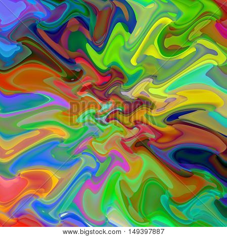 Abstract coloring background of the abstract background with visual lighting, pinch, wave,spherize,mosaic and plastic wrap effects.Good for your project design