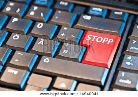 STOPP ボタン