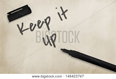 Keep It Simple Smiling Concept