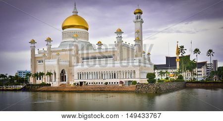 Sultan Omar Ali Saifuddin Mosque in Brunei