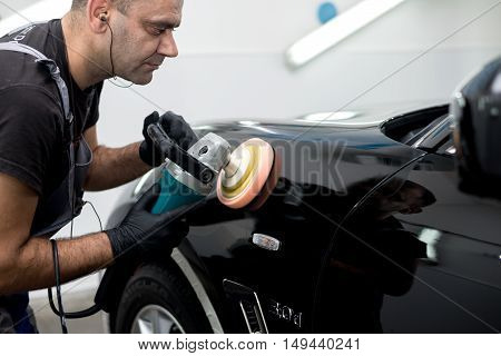 Polished Black Car