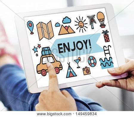 Travel Vacation Sun Fun Enjoyment Concept