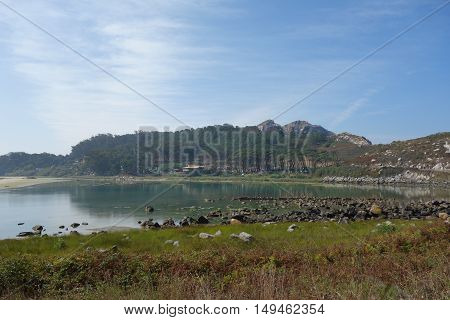Image of Cies Islands in Vigo, Spain