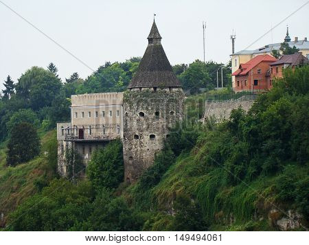 Fortress in a Khotyn town in Ukraine