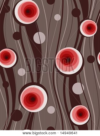 Abstrait sans soudure.  Illustration vectorielle.