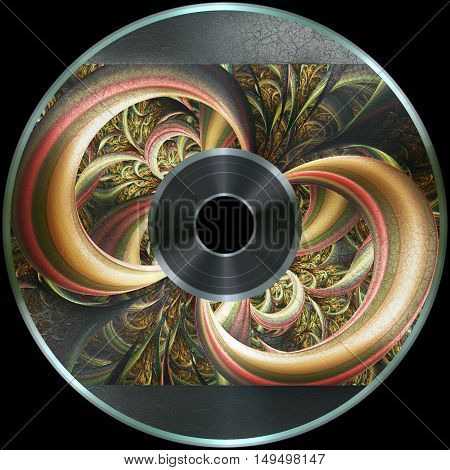 Premade Digital Media Disc Render