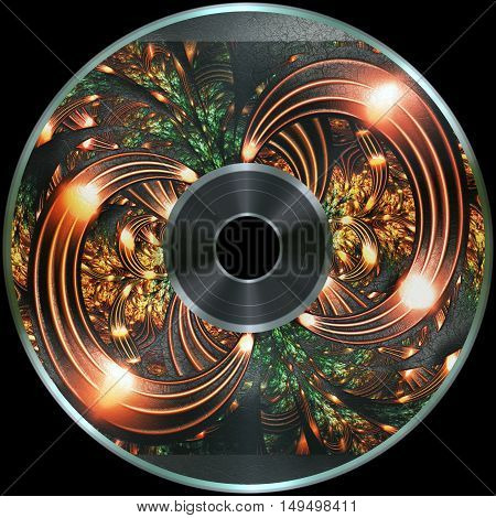 Premade Digital Media Disc Render