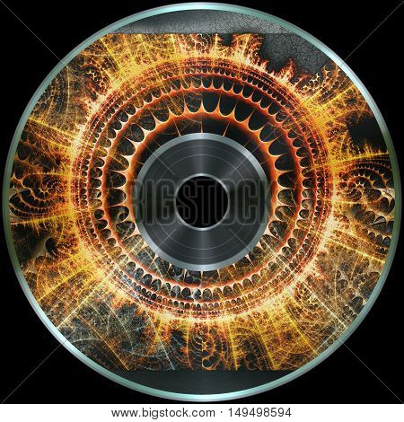 Premade Digital Media Disc Render