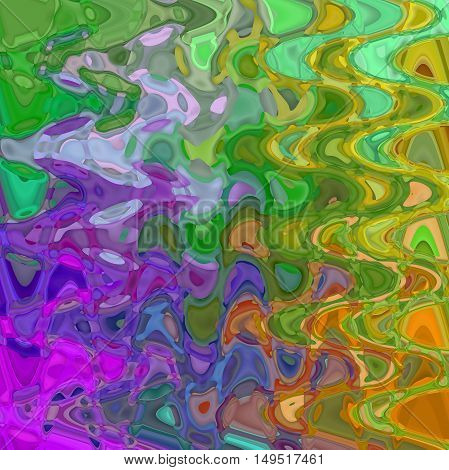 Abstract coloring background of the pastels background with visual wave,mosaic and spherize effects.Good for your project design