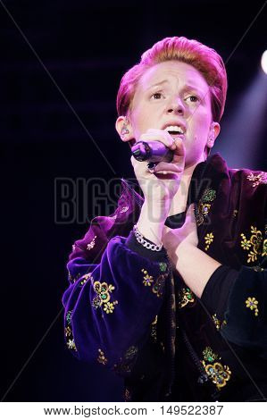 La Roux Performing Live at Festival MEO Marés Vivas 19.07.2013 Porto - Portugal