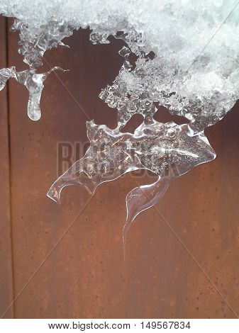 Icicle Oddly Shaped