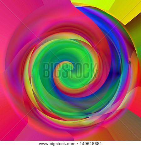 Abstract coloring background of the pastels gradient with visual lighting, pinch, twirl, shear and stained glass effects.Good for your project design