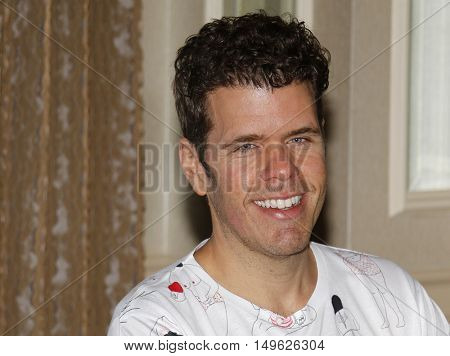 Perez Hilton at the SlutWalk Festival Press Conference held at the Four Seasons Hotel in Beverly Hills, USA on September 29, 2016.