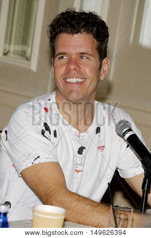 Perez Hilton at the SlutWalk Festival Press Conference held at the Four Seasons Hotel in Beverly Hills, USA on September 29, 2016.