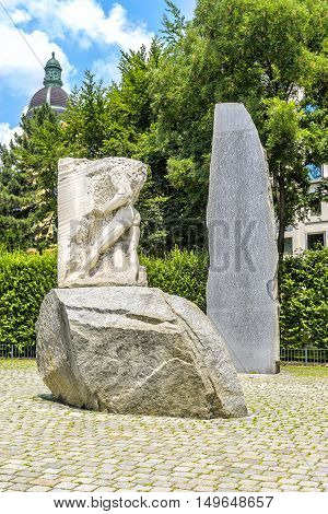 Monument Against War And Fascism, Vienna, Austria.