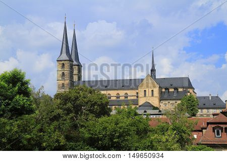 St. Michael's Church Of Michaelsberg Abbey In Bamberg, Bavaria, Germany
