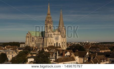 The Our Lady of Chartres cathedral is one of the most visited tourist destination in France.It had included in the UNESCO World Heritage List.