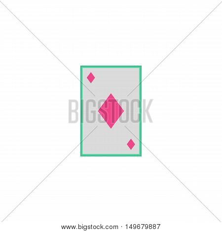 Card suit Icon Vector. Flat simple color pictogram