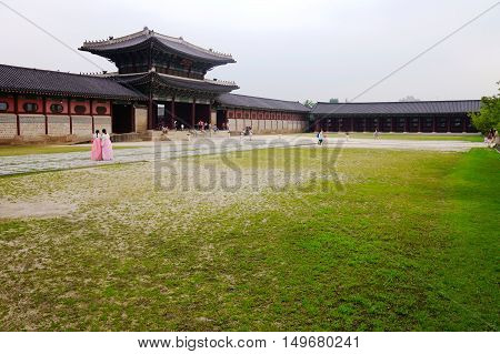 Chang Kyung palace in Seoul South Korea