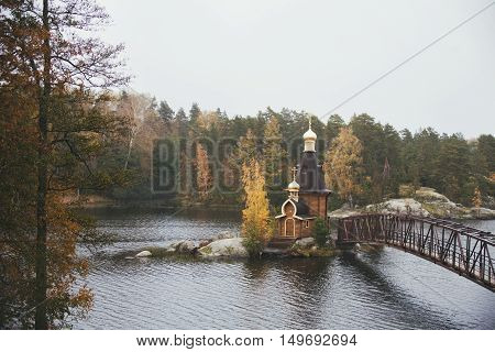 Orthodox Church of St. Andrew on the Vuoksa river