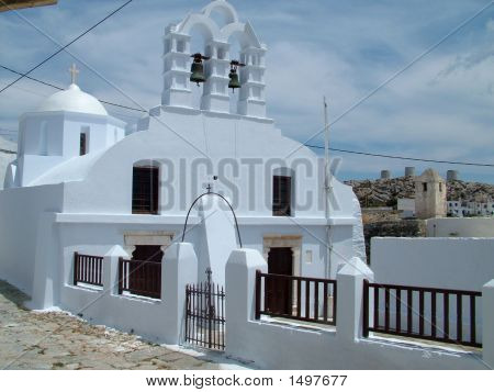 Hora On The Island Of Amorgos