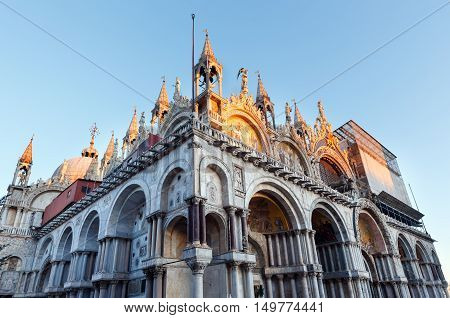 Saint Mark's Basilica, Venice, Italy.