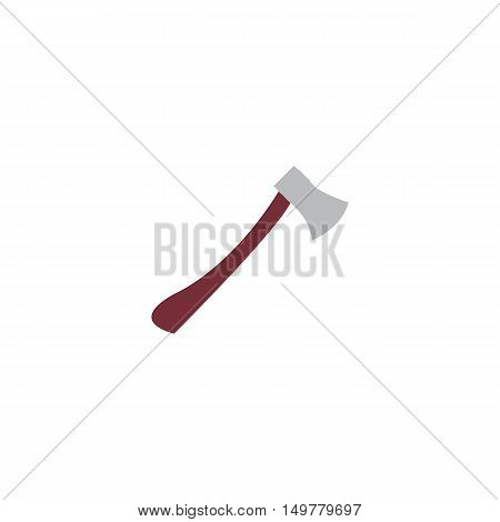 Ax Icon Vector. Flat simple color pictogram