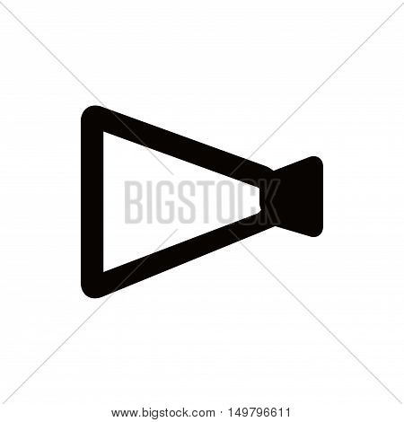 announcement icon stock vector illustration flat design