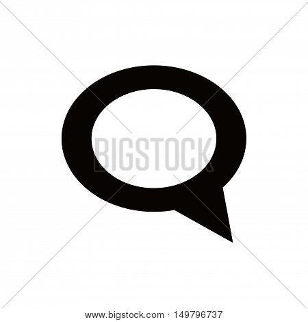 comment icon stock vector illustration flat design