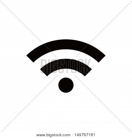 wifi icon stock vector illustration flat design