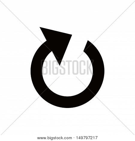 reload icon stock vector illustration flat design