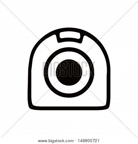 web camera icon stock vector illustration flat design