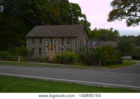 Mission House owned by John, Sergeant an early American missionary, Stockbridge MA
