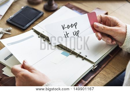 Keep It Up Planner Concept