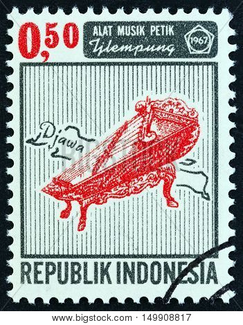 INDONESIA - CIRCA 1967: A stamp printed in Indonesia from the 