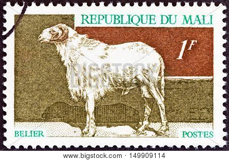 MALI - CIRCA 1969: A stamp printed in Mali from the 