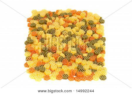 Pasta sin cocer Multicolor