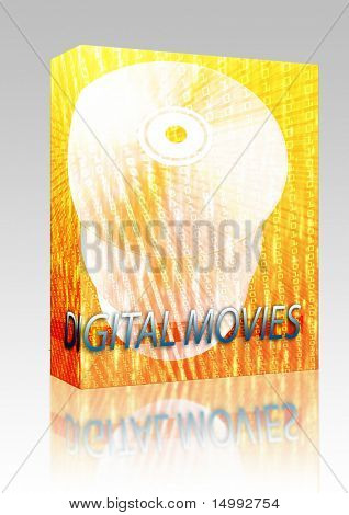 Oprogramowanie pakietu pole Digital disc media online filmy, muzyka, Rozrywka