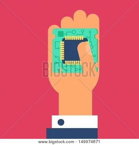 Computer Processor Chip