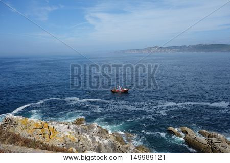 Image of Cies Islands in Vigo, Spain