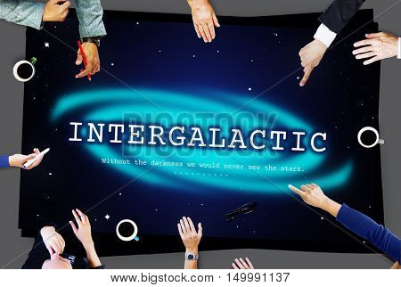 Astronomy Constellation Intergalactic Universe Concept