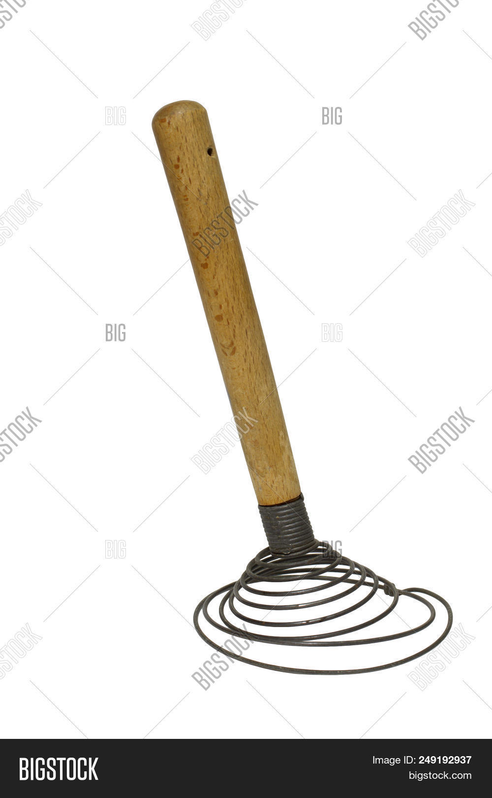 Old Spiral Whisk Image & Photo (Free Trial) Bigstock