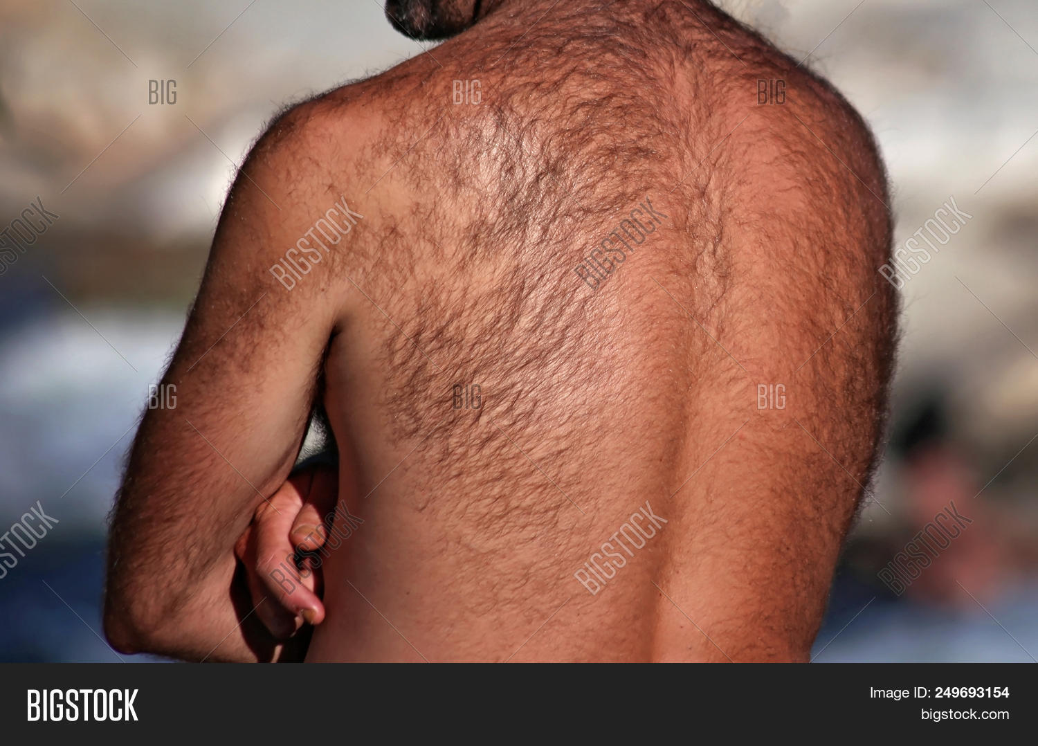 Man Very Hairy Back Image & Photo (Free Trial) Bigstock