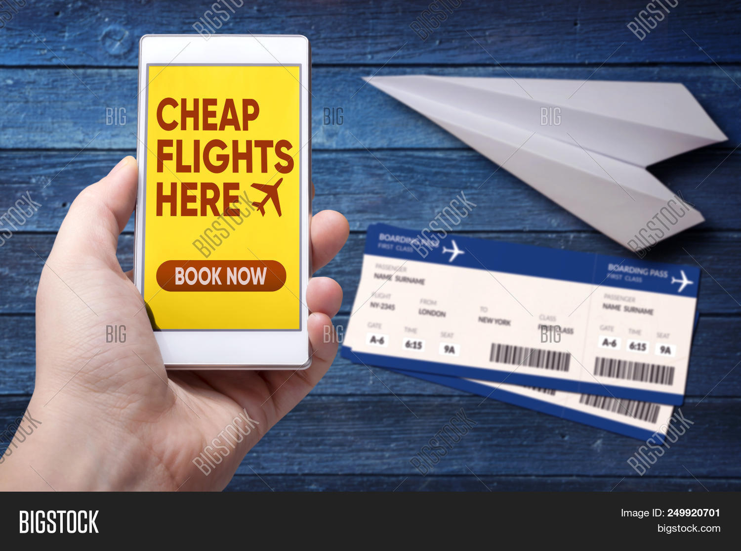 Cheap Airline Flights Image & Photo (Free Trial) Bigstock