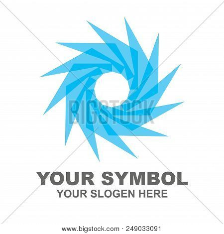 Abstract Icon Template For Your Company Logo Concept